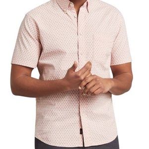 🧧SALE🧧 Faherty XL Stretch Playa Shirt Rose Fish